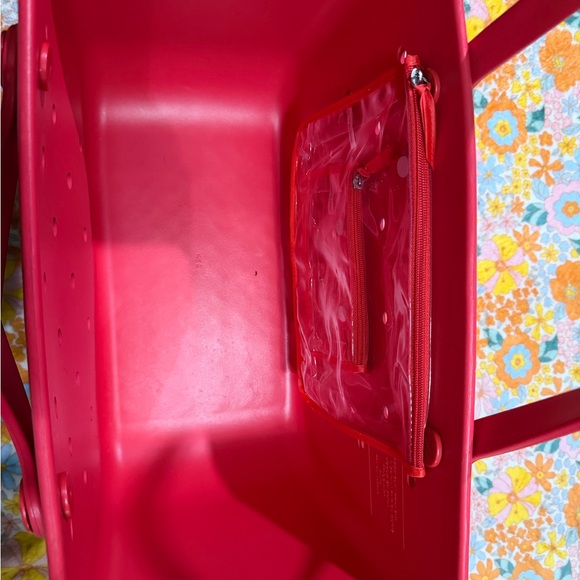 BOGG BAG Red Tote with KC Emblem - Picture 2 of 3